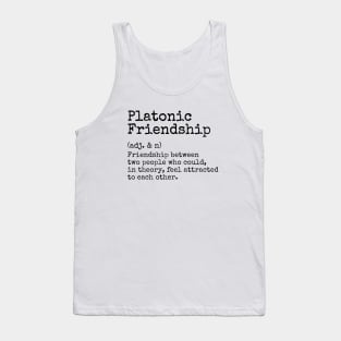 Best Friends are Kindred Spirits, Platonic Soulmates Forever Tank Top